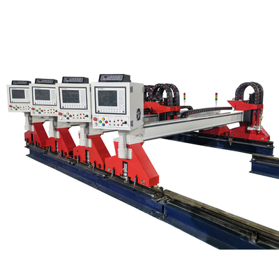 двойной привод машины Cnc плазмы портноя 3x12 m стальной
