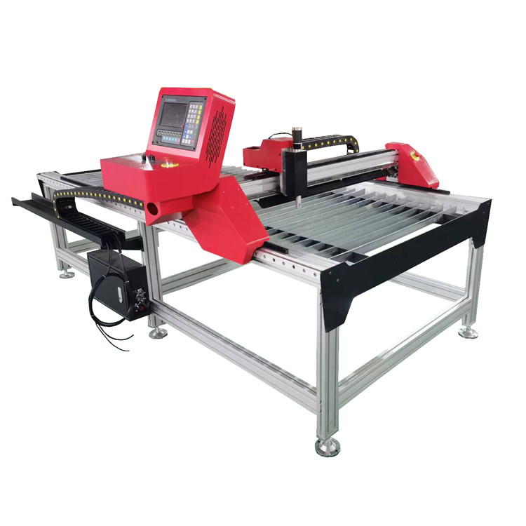 Разделочный стол автоматическое THC плазмы Cnc Fangling F1621 красный с линейным рельсом для Y-osи